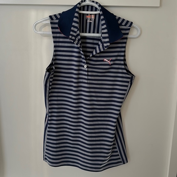 Puma Sleeveless Golf Shirt - Picture 1 of 7